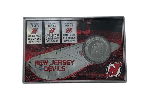 NHL New Jersey Devils Stadium Challenge Coin - 6" x 4"
