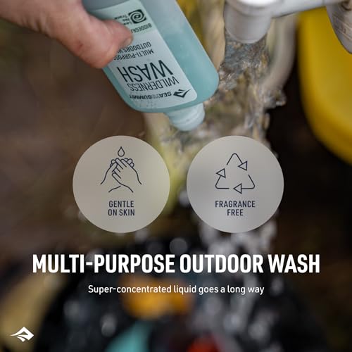 Sea to Summit Wilderness Wash Multi-Purpose Liquid Camp Soap - 2 Pack, 250ml