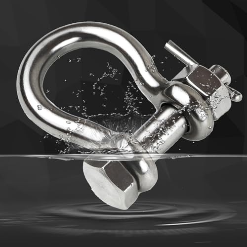 316 Stainless Steel Boat Anchor Shackle 5/16 Inch - 2 PCS