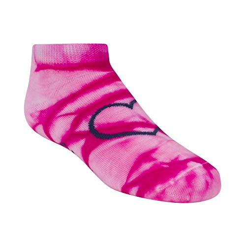 Low Cut Socks for Girls - 6 Pack, Size 5-6.5, Multi Color