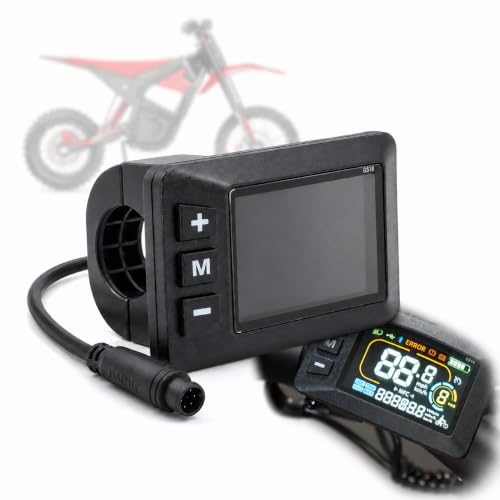 G518 LCD Speedometer Display for Yozma IN10 6-Pin E-Bike, 48V