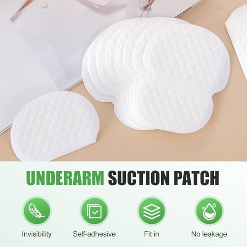 Disposable Underarm Sweat Pads - Premium Armpit Shields (10PCS)
