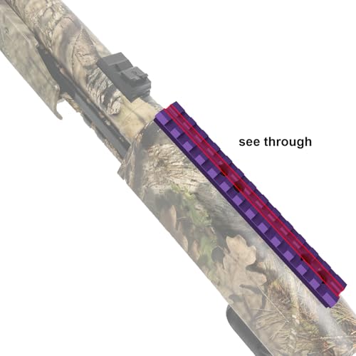 Mossberg 500/590 Series Picatinny Rail Scope Mount - Purple