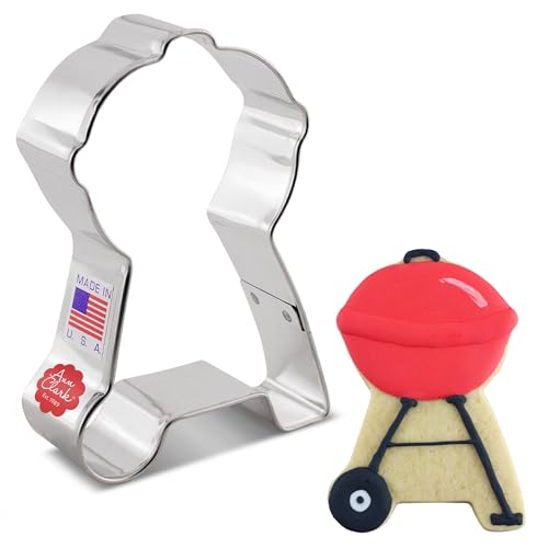 BBQ Grill Cookie Cutter - 3.75 Inch, Made in USA