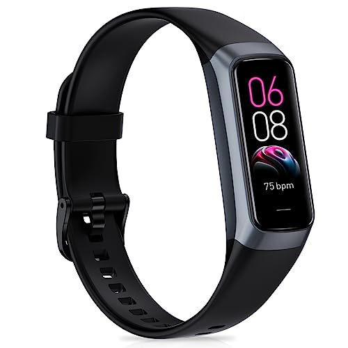 Fitness Tracker with Heart Rate, Blood Pressure & Sleep Monitor