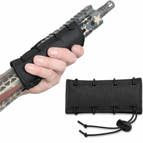 Gotical Fiber Rail Heat Shield Wrap for Rifle Rails—Free Float & Drop-In, 1800°F