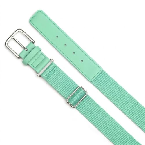 Baseball Socks and Belt Combo - Mint Green, Small Size