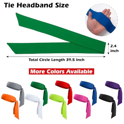 Adjustable Sports Head Tie Sweatband - 3 Pack - Gray Ninja Headband