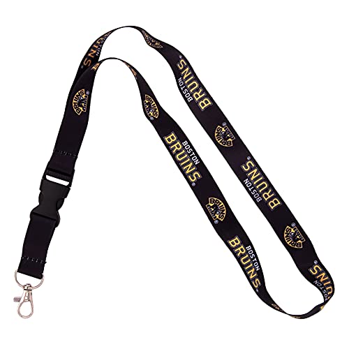 Boston Bruins NHL Lanyard with Snap Buckle - Black & Gold