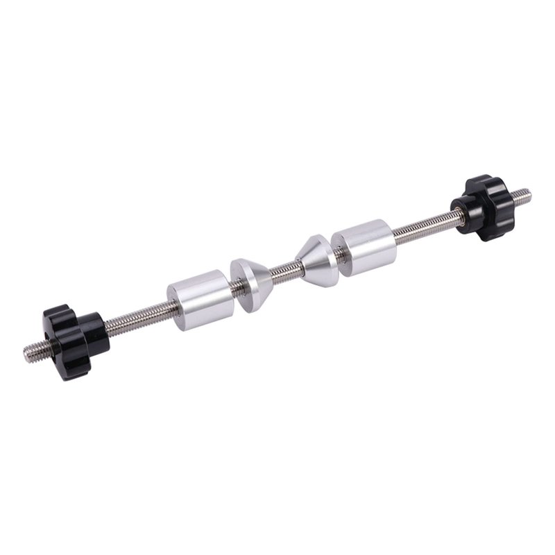 SYCOOVEN Bike Wheel Truing Stand Aluminium Alloy Thru Axle Adapter Bike Hub Repair Tool for All 12mm, 15mm, 20mm Bicycle Through Axles Front Wheels(Size:250 mm)