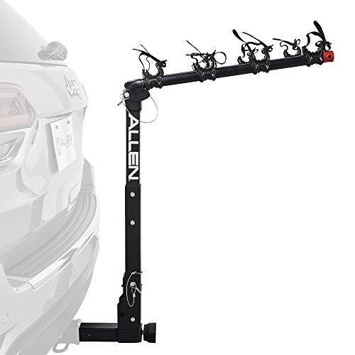 4-Bike Hitch Carrier for 2-Inch Receiver, Model 542QR, Black