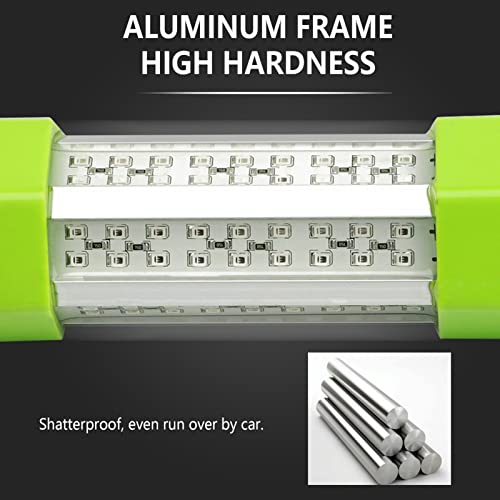 LOSTCAT 70W 17ft Green Underwater Fishing Light with Battery Clips & Plug, IP68 Waterproof