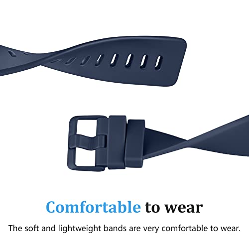 Fitbit Versa Sport Bands 3-Pack - Abyss Blue/Rock Blue/Black - Large