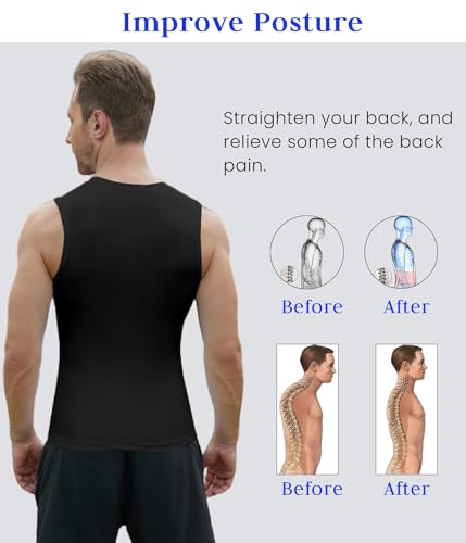 Compression Shirt for Men | Slimming Body Shaper Tank Top