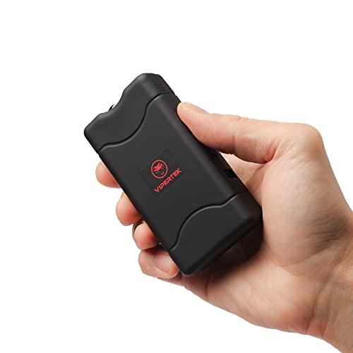 Mini Stun Gun with LED Flashlight - Rechargeable Self Defense