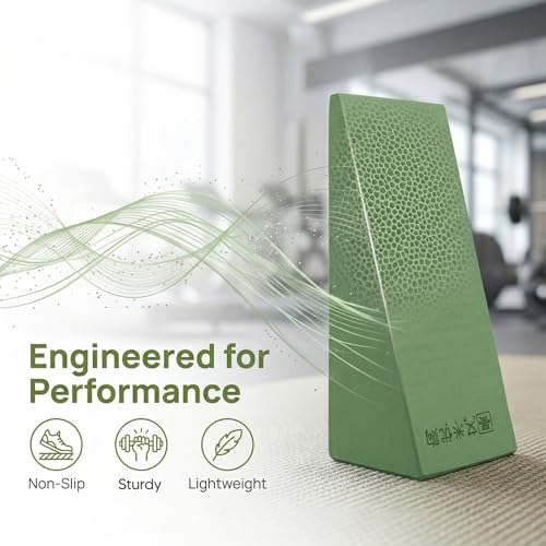 Yoga Foam Wedge Block Set - EVA Slant Board Calf Stretcher