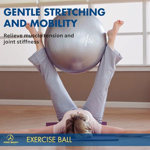 Gym-Grade Pilates Yoga Ball - Sizes 45 to 85 cm, 880 lb Capacity