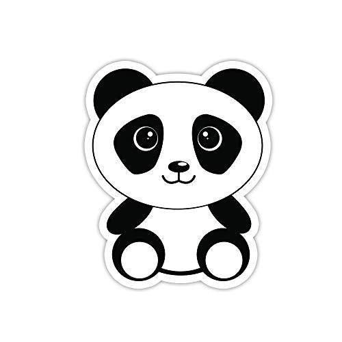 Panda Bear Vinyl Sticker - Waterproof Laptop & Phone Decal - 2.5 Inches