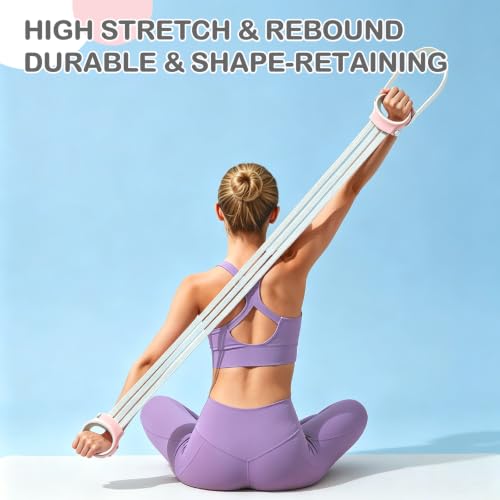 Figure 8 Resistance Band Set with Adjustable Tension, Handles & Foot Straps