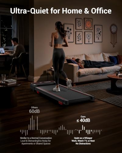 Walking Vibration Pad with Incline & Remote Control - 300Lbs Capacity