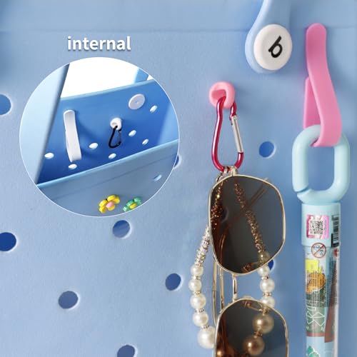 Hook Set Charms for Bogg Bags & Simply Southern Tote - Pink
