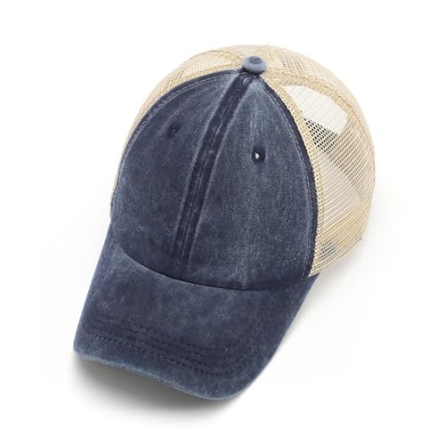 FWMhat 3-Pack Mesh Baseball Cap - Vintage Washed Distressed Trucker Hats