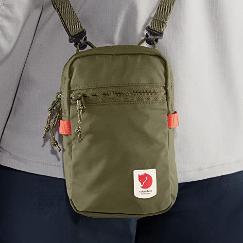 Fjällräven High Coast Pocket Crossbody Bag - Water-Resistant, Green (One Size)
