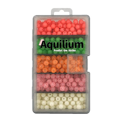 Fishing Beads 8mm 500pcs Glow in The Dark Hard Plastic Lures