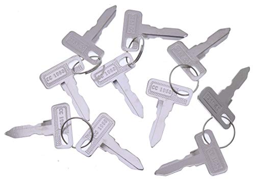 10PCS Key for Club Car DS & Precedent Golf Carts - OEM Replacement