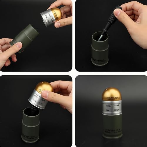 40mm Tactical Dummy Grenade Storage Box - Gold