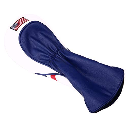 USA Stars and Stripe Golf Club Head Cover for 460cc Drivers - Patriotic American Flag Design