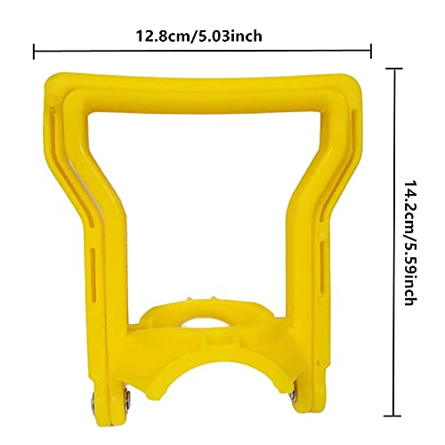 5 Gallon Water Bottle Carrier with Handle - Yellow
