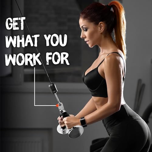 V Bar Cable Machine Attachment for Tricep & Lat Workouts