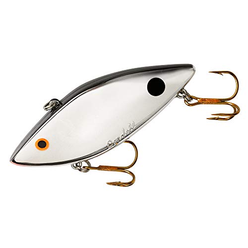 Cotton Cordell Super Spot Lipless Crankbait 1/2 oz Chrome Black Back Fishing Lure