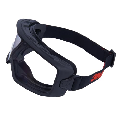 3M GoggleGear Protective Goggles 3000 Series Clear Anti-Fog Lens One Size