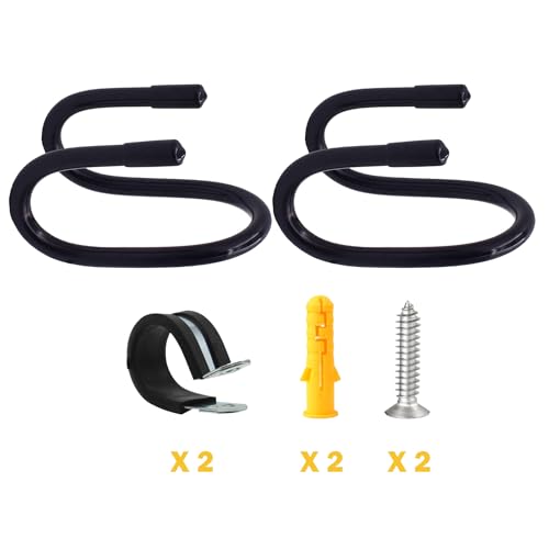 Universal Skateboard Wall Mount Rack - 2 Pack Adjustable Storage