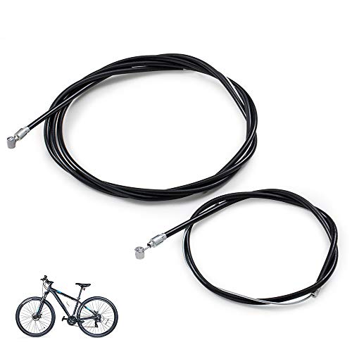 Mountain Bike Brake Cable Kit with Housing - Front & Rear