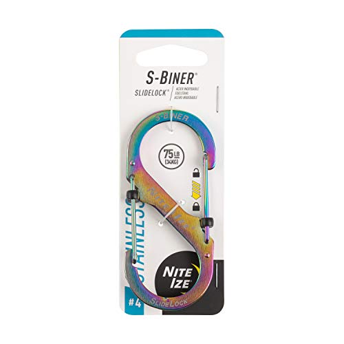 S-Biner SlideLock Stainless Steel Carabiner - Size #4 - 1 Count