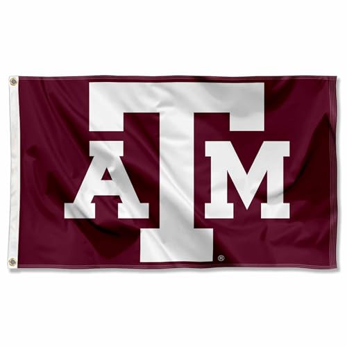 Texas A&M Aggies Large College Flag - 3'x5' Durable Polyester