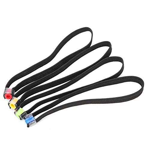 Fishing Tippet Spool Tenders - 4 Pack with Color Grommets