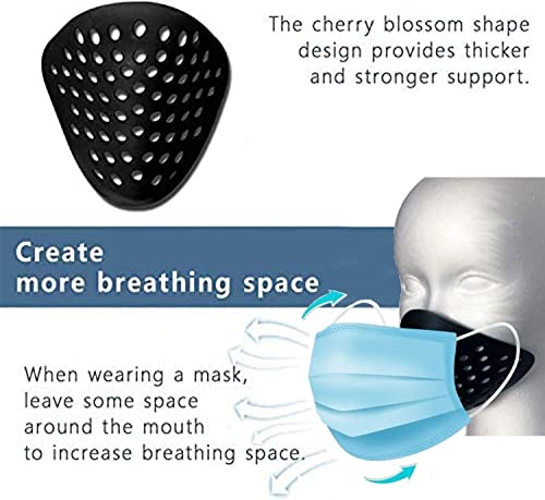 Silicone Face Mask Support Frame for Comfortable Breathing