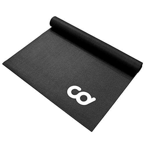 Indoor Exercise Bike Trainer Floor Mat - Soft 30" x 60"