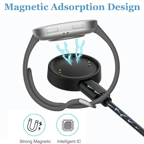 Smartwatch Charging Cable for Amazfit Bip 6 & Active 2 - 3.3ft