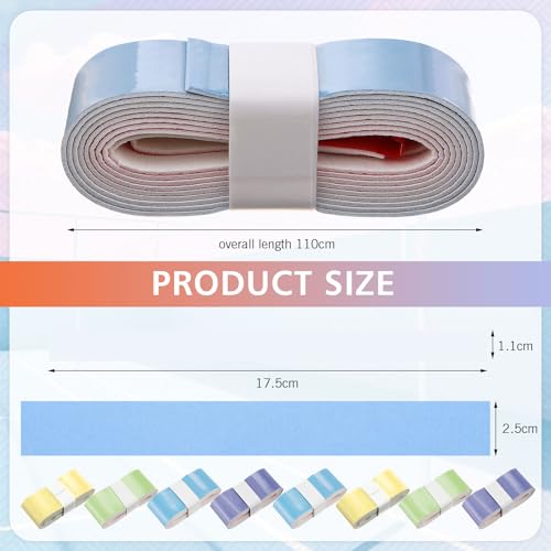 Jerify Multicolor Gradient Tennis Racket Overgrip Tape Bulk Pack 24