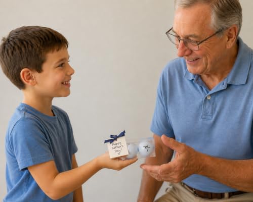 Set of 2 Golf Balls Gift Pack for Grandpa - Father's Day