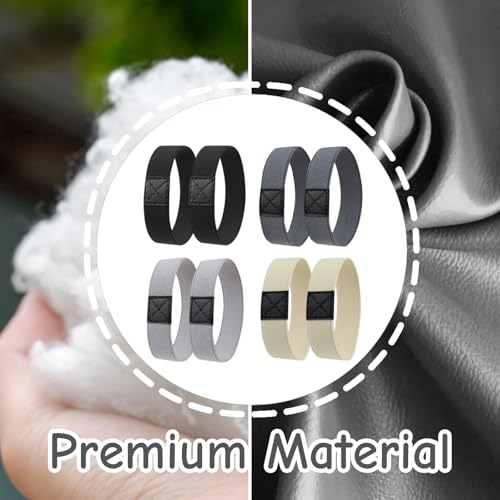 4 Pairs Wide Elastic High Heel Shoe Straps for Secure Fit
