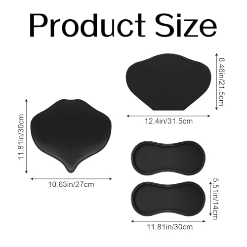 Lyreh 4pcs Abdominal & Lumbar Compression Board Set - Style A Post-Surgery Support