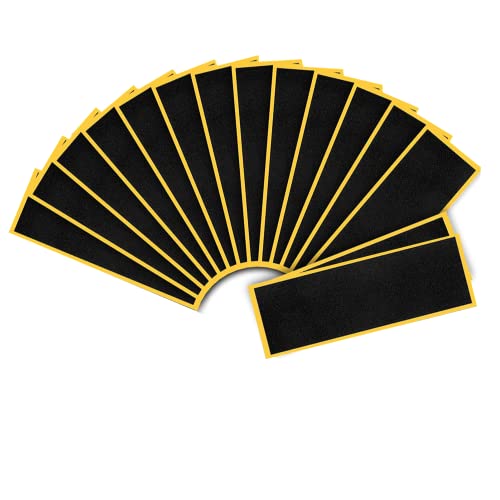 15Pcs Fingerboard Foam Grip Tape - Non-Slip Adhesive Mini Skateboard Grips