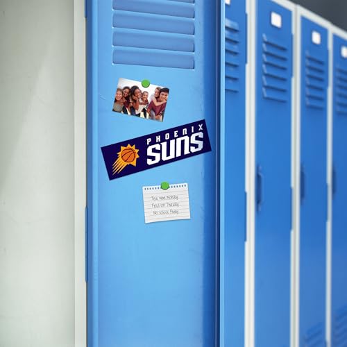 Phoenix Suns 4x10 Team Spirit Magnet - Durable Vinyl Sports Decal