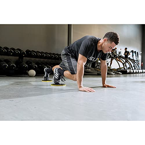Dual-Sided Exercise Glider Discs for Core Stability - Standard